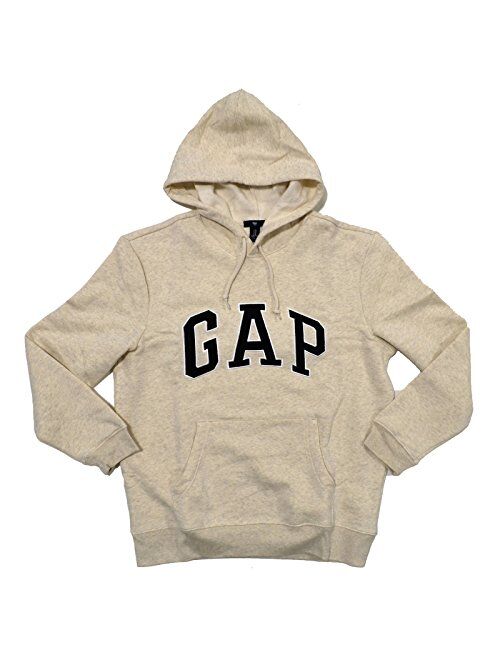 Gap Men's Fleece Arch Logo Pullover Hoodie