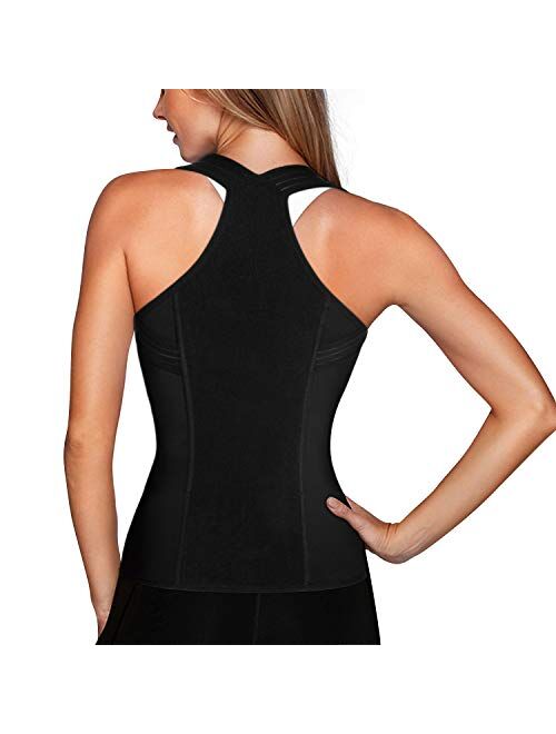 Women Back Braces Posture Corrector Waist Trainer Vest Tummy Control Body Shaper for Spinal Neck Shoulder and Upper Back Support