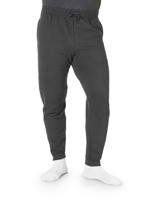 Jerzees Men's and Big Men's Fleece Jogger Sweatpants, up to Size 3XL