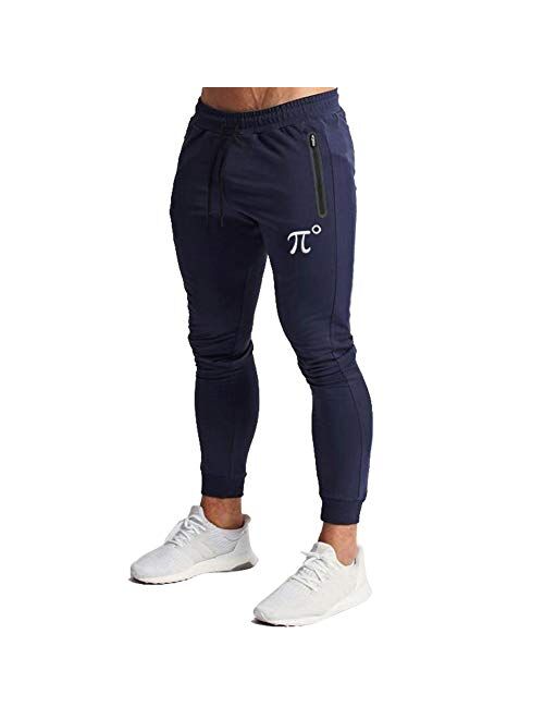 PIDOGYM Men's Slim Jogger Pants,Tapered Sweatpants for Training, Running,Workout with Elastic Bottom