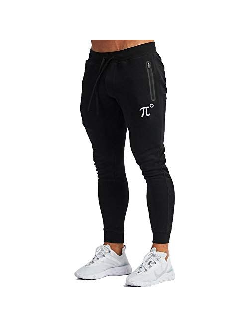 PIDOGYM Men's Slim Jogger Pants,Tapered Sweatpants for Training, Running,Workout with Elastic Bottom