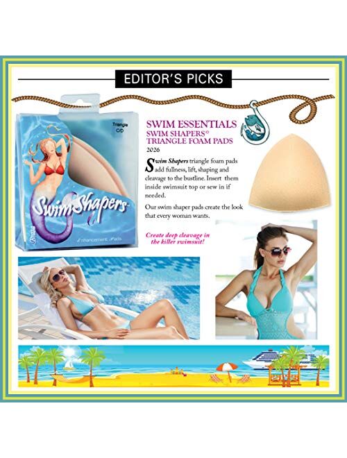 Braza Swim Shapers - Triangle Shape Bathing Suit Pads