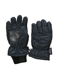 SANREMO Unisex Kids Thinsulate and Waterproof Cold Weather Ski Gloves