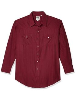 ELY CATTLEMAN Men's Long Sleeve Tone Western Shirt