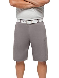 Dry Fit Cargo Golf Shorts for Men - Lightweight, Moisture Wicking Casual Short - 10.5 Inch Inseam