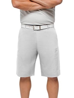 Dry Fit Cargo Golf Shorts for Men - Lightweight, Moisture Wicking Casual Short - 10.5 Inch Inseam