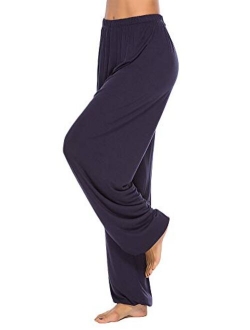 AvaCostume Men's Lightweight Loose Yoga Pants Elastic Waist Modal Yoga Harem Pants