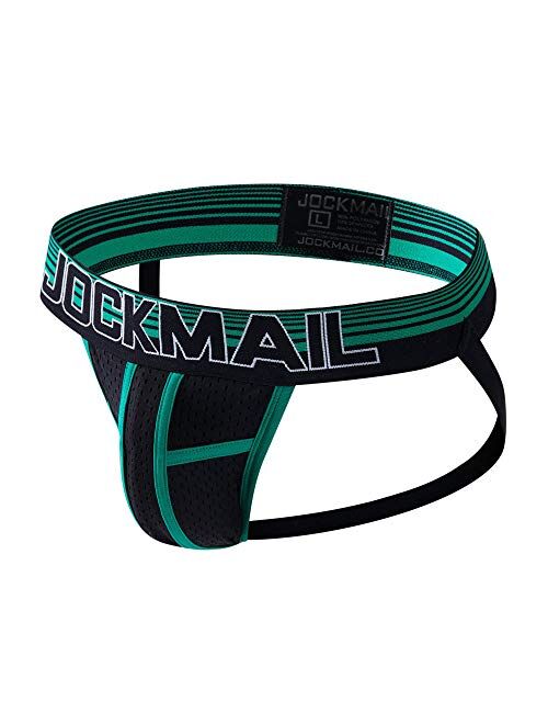 JOCKMAIL Jockstrap Men Underwear String Thong Men Underwear Gay Panties Men Briefs Thong