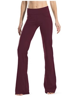 Safort Inseam Regular Tall Bootcut Yoga Pants, 4 Pockets