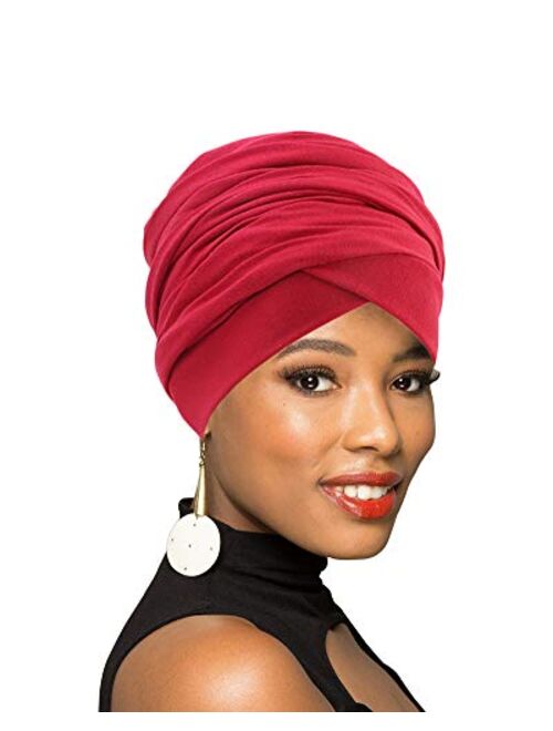 Turban Head Wrap Scarf,African Long Scarf Turban Shawl Hair Bohemian Headwrap