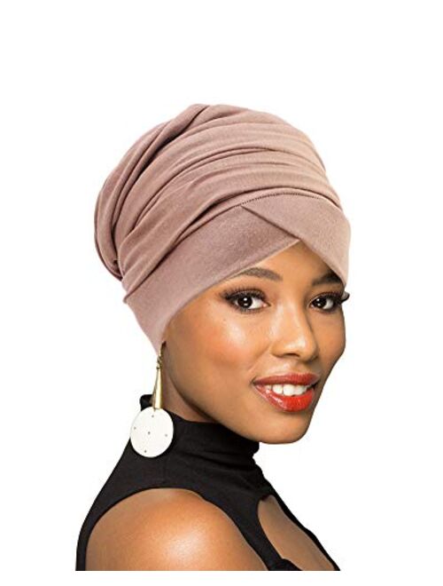 Turban Head Wrap Scarf,African Long Scarf Turban Shawl Hair Bohemian Headwrap