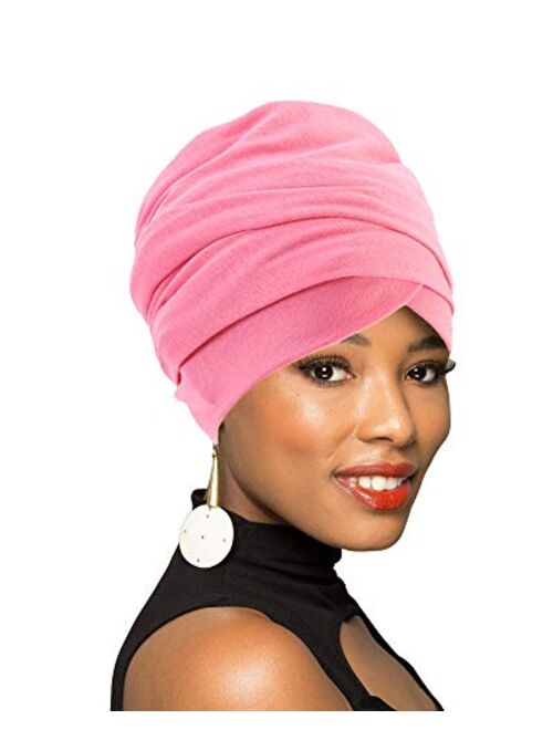 Turban Head Wrap Scarf,African Long Scarf Turban Shawl Hair Bohemian Headwrap