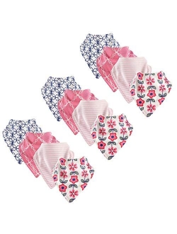 Touched by Nature Unisex Baby Organic Cotton Bandana Bibs