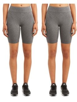 Women's Active 9" Basics Bike Short 2 Pack