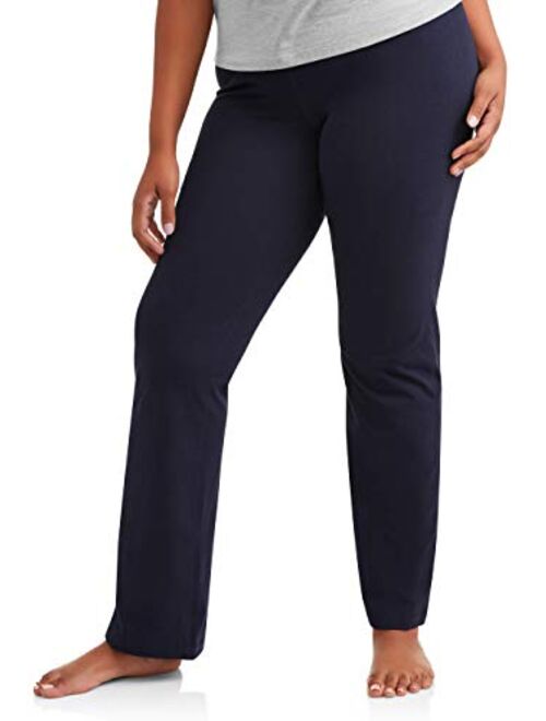 Athletic Works Women's Dri More Core Athleisure Bootcut Yoga Pants Available in Regular and Petite