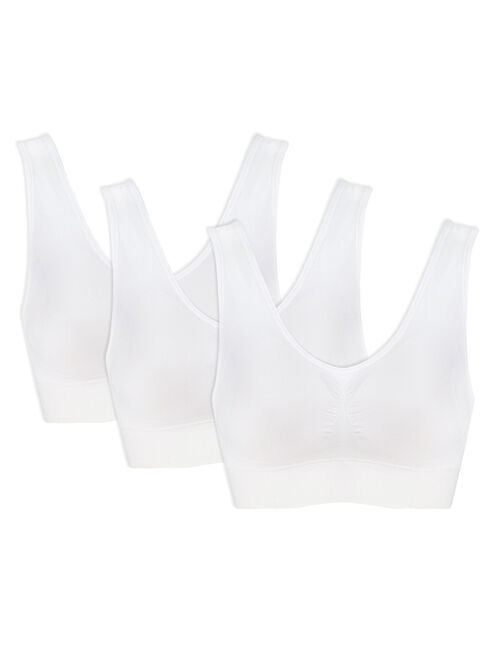 Women's Genie Bra (TM) 3 Pack of Comfort Sports Bras