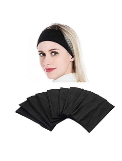 Yeshan Pack of 12 Wicking Stretchy Athletic Bandana Headbands/Head wrap/Yoga Headband/Head Scarf/Best Looking Hairband for Sports or Fashion