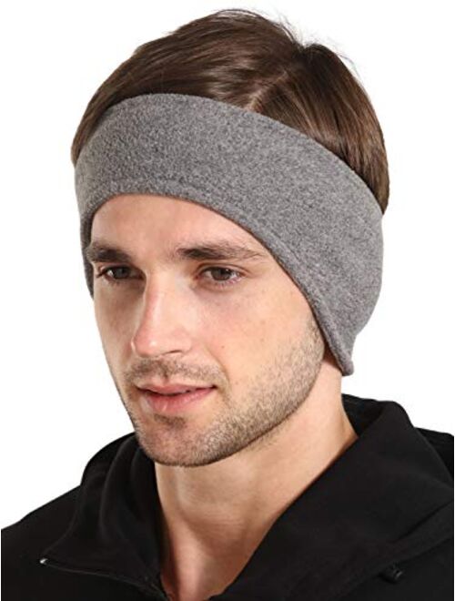 IGN1TE Ear Warmer Headband - Winter Fleece Ear Cover for Men & Women - Warm & Cozy Cold Weather Ear Muffs for Running, Cycling, Sports & Daily Wear - Soft & Stretchy Earm