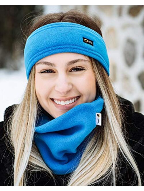 Lupa Canadian Handmade Unisex Triple-Layer Micro Fleece Headband