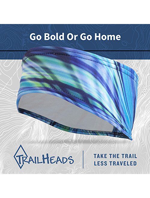 TrailHeads Print Headband | Ear Warmer and Ponytail Headband for Women - 8 Patterns