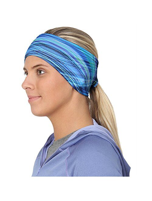 TrailHeads Print Headband | Ear Warmer and Ponytail Headband for Women - 8 Patterns