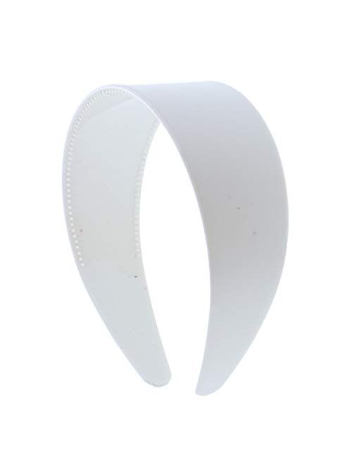 2 Inch Hard Plastic Headband with Teeth Women and Girls wide Hair band