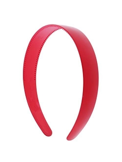 1 Inch Plastic Hard Headband with Teeth Head band Women Girls (Motique Accessories)