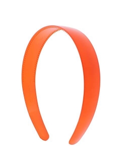 1 Inch Plastic Hard Headband with Teeth Head band Women Girls (Motique Accessories)