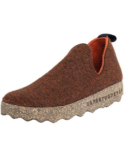 Asportuguesas Womens City Tweed Slip On Sneaker