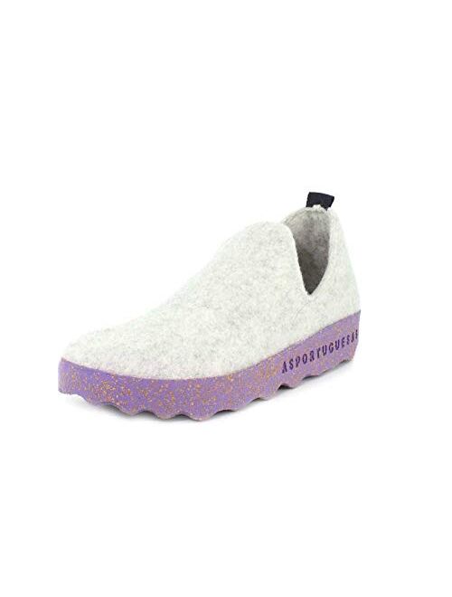 Asportuguesas Womens City Tweed Slip On Sneaker