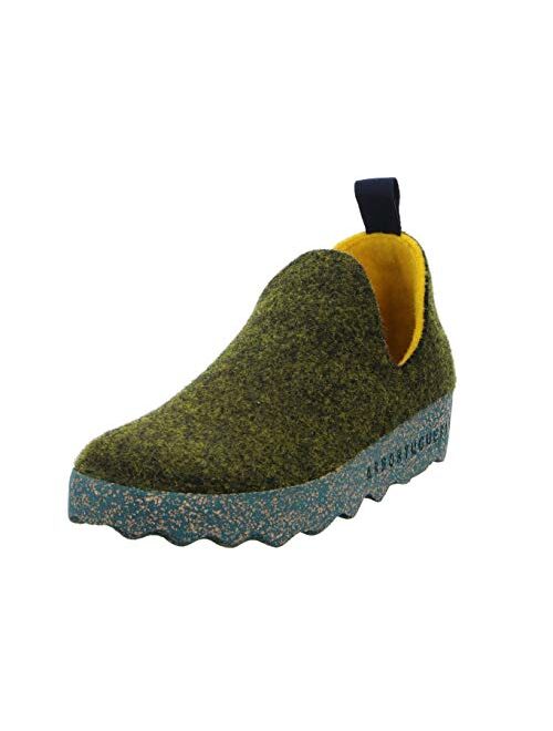 Asportuguesas Womens City Tweed Slip On Sneaker