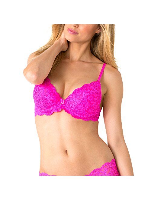 Smart & Sexy Women's Signature Lace Push-Up Bra, Style 85046