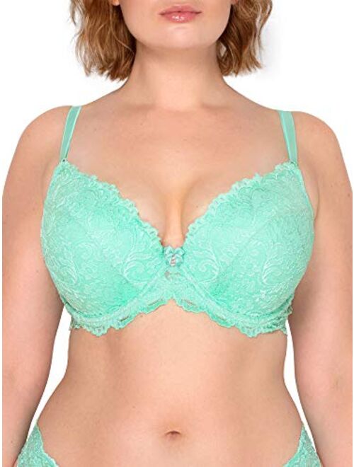 Smart & Sexy Women's Signature Lace Push-Up Bra, Style 85046