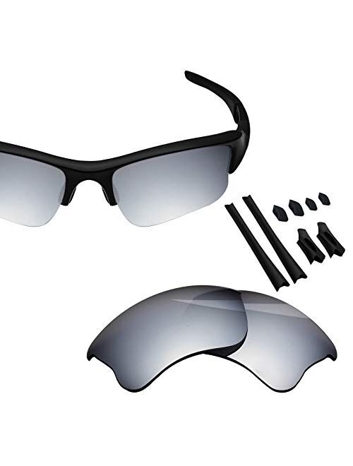 BlazerBuck Anti-salt Polarized Replacement Lenses for Oakley Flak Jacket XLJ