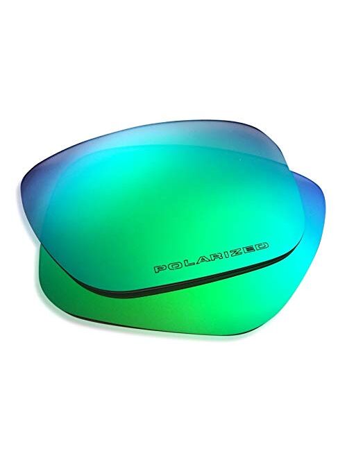 Oakley Holbrook Replacement Lenses (Green) - Polarized, 1.4 mm Thick, Added UV Protection, Fits Perfectly, for Men & Women