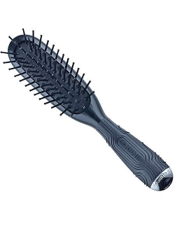 Kent KB Headhog The Every-Day Hair Brush - Air Cushioned Head, No Scratch Nylon Ball Tipped Quills - Wet or Dry Hair