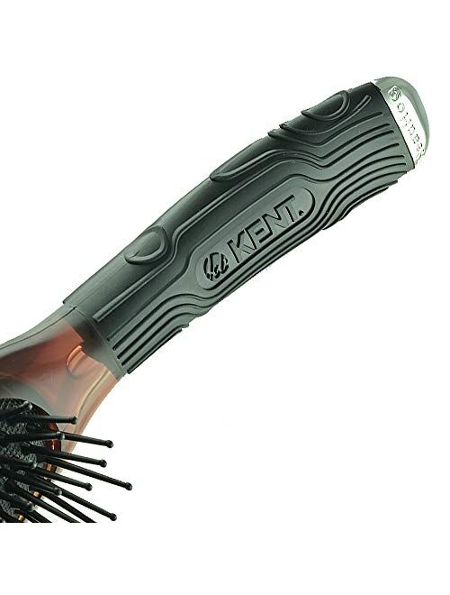 Kent KB Headhog The Every-Day Hair Brush - Air Cushioned Head, No Scratch Nylon Ball Tipped Quills - Wet or Dry Hair