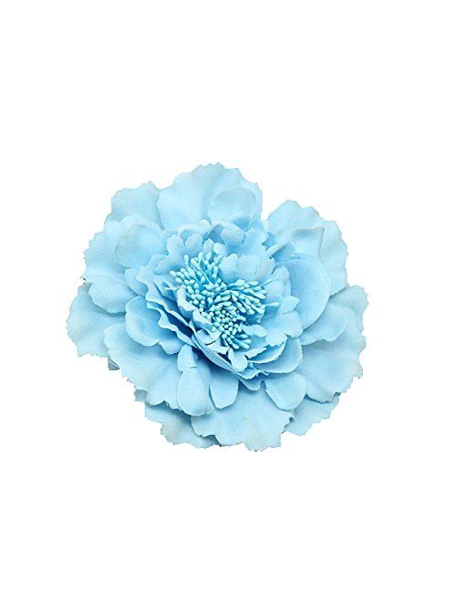 Kewl Fashion Women's Bohemia Peony Flowers Hairpin Hair Clip Flower Brooch