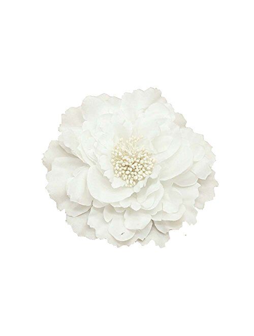 Kewl Fashion Women's Bohemia Peony Flowers Hairpin Hair Clip Flower Brooch