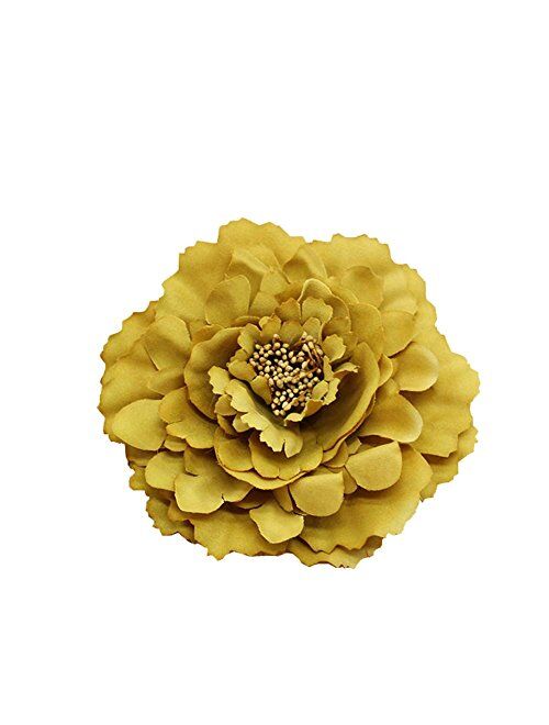 Kewl Fashion Women's Bohemia Peony Flowers Hairpin Hair Clip Flower Brooch