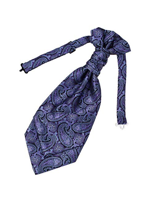 Epoint Men's Fashion Multicolored Silk Ascot Fashion Silk Best Gift