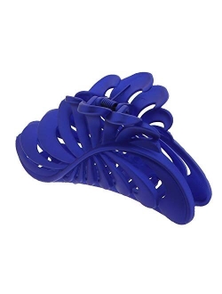 5 inch Large Jaw Clip Hair Claw with leaf design (Motique Accessories)