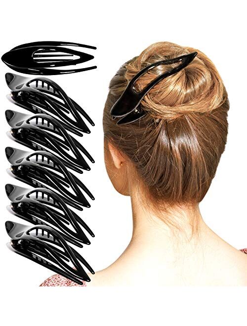 RC ROCHE ORNAMENT Womens Eyelet Side Slide Hair Accessory Strong Grip Clips