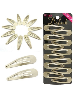 Epoxy Snap hair clips metal hair grips 5cm tortie accessories