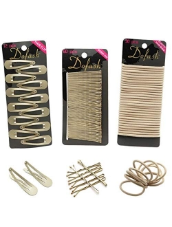 Dofash 12pcs 5CM/2IN Metal Snap Hair Clips Hair Barrettes Hair Grips Hair Accessories for Women