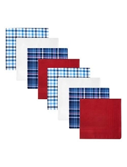 8 Pack Men's Handkerchief