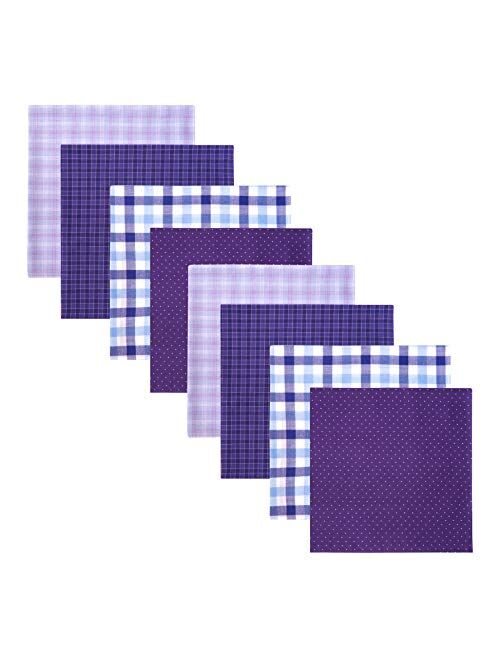 8 Pack Men's Handkerchief