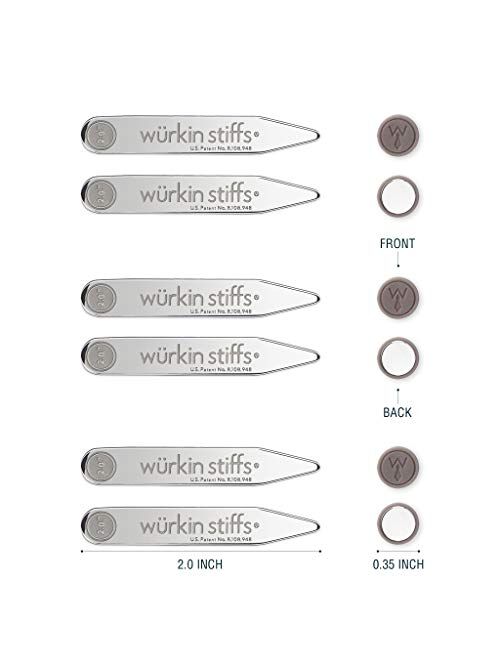 Wurkin Stiffs - 2 pair 2.0 inch and 2.5 inch Stiff-N-Stay Plastic