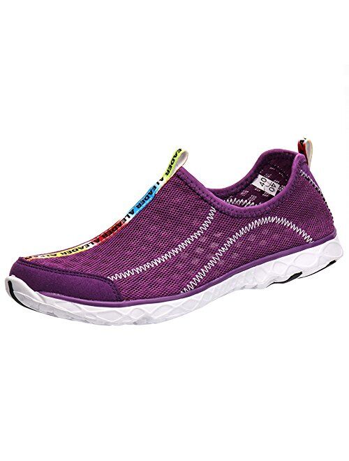 Aleader Women's Mesh Slip On Water Shoes