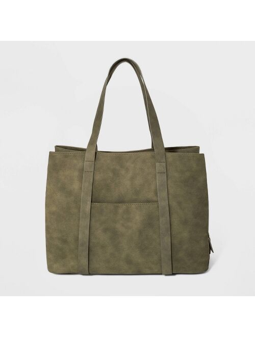 Triple Compartment Tote Handbag - Universal Thread™